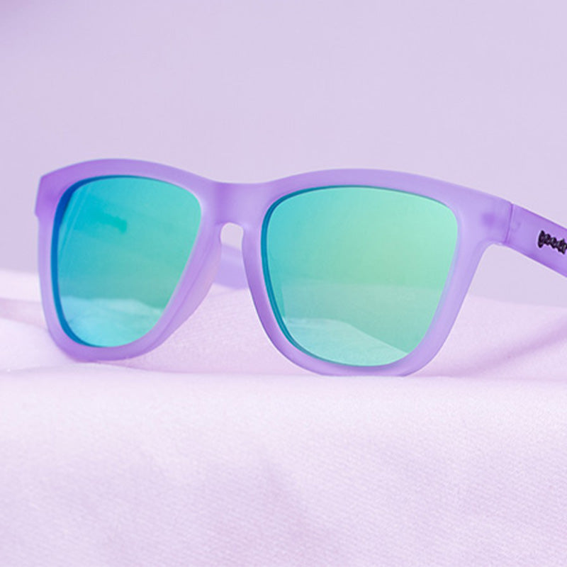 Lilac It like That | occhiali da sole viola lavanda con lenti verdi|occhiali da sole OG Goodr